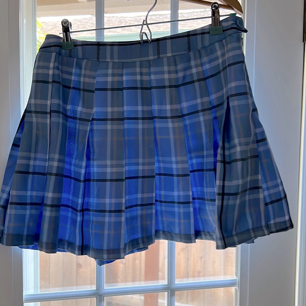 Plaid skirt